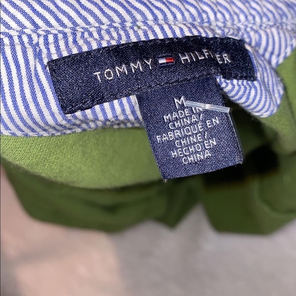 ✿ lime green t- shirt (tommy hilfiger)✿ - Picture 3 of 3